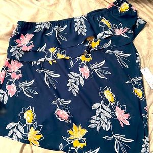 Apartment 9 size large off the shoulder blouse